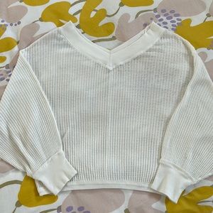 We the Free off shoulder boho top